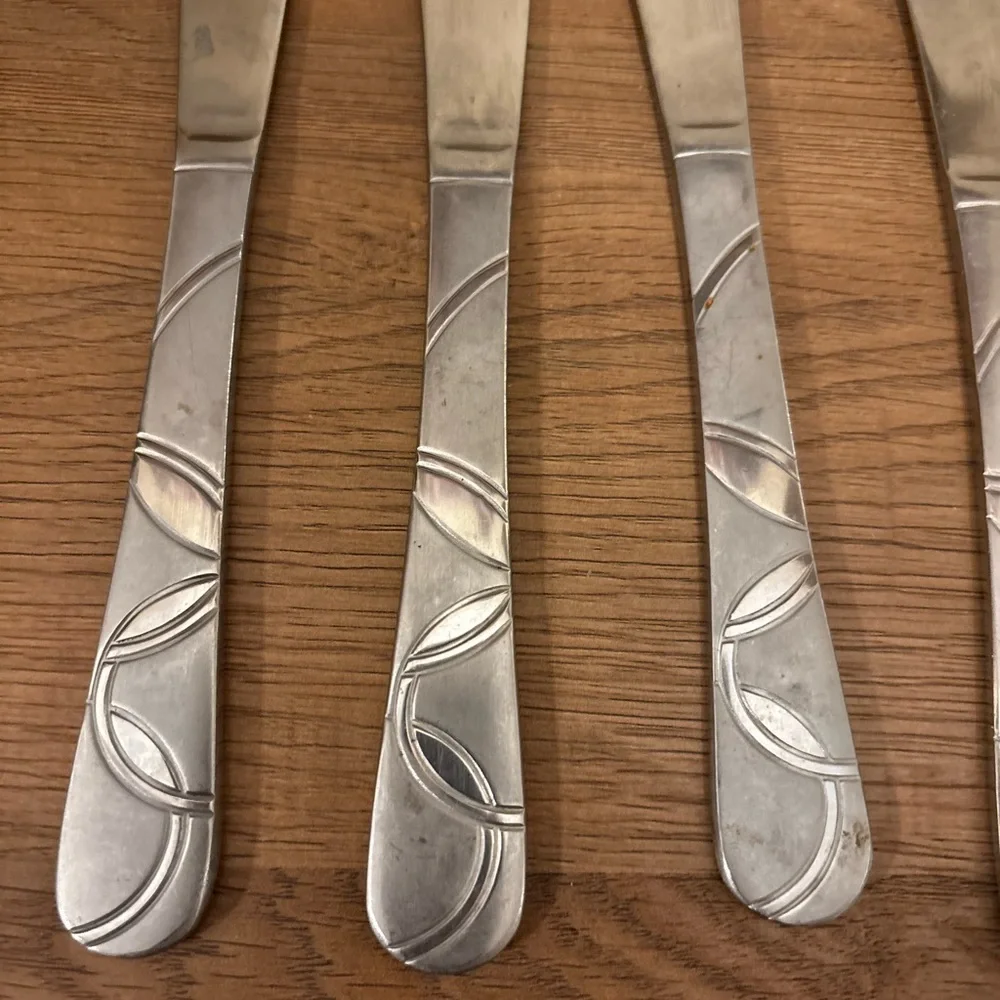 Cambridge Silver‎ Felicity Stainless Steel Flatware - 6 Knives